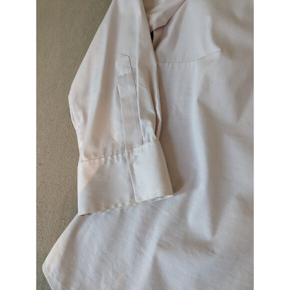 ELIE TAHARI Women's Baby Pink, 3/4 sleeve blouse, Hook & Eye Closure Size Medium - Picture 3 of 8